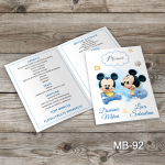 Meniu Botez - Mickey Mouse - MB-92