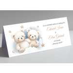 Plic de bani - gemeni - Ursuleti - PBB-074 - imagine 3