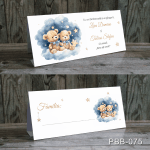 Plic de bani - gemeni - Ursuleti - PBB-075