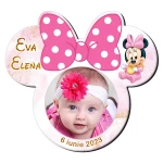 Marturii magnetice cu plic roz printat - Minnie - EMBP-034 - imagine 2