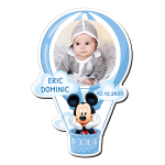 Marturii magnetice cu plic albastru printat - Balon - EMBP-061 - imagine 2