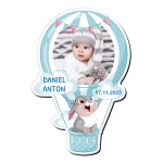 Marturii magnetice cu plic albastru printat - Balon - EMBP-065 - imagine 2