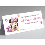 Plic de bani botez - Minnie Mouse - PBB-086 - imagine 3