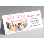 Plic de bani botez - Printese Disney - PBB-026 - imagine 3