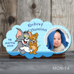 Marturii botez magnetice forma norisor - Tom si Jerry - MCN-74