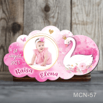 Marturii botez magnetice forma norisor - Lebada - MCN-57