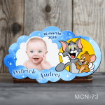 Marturii botez magnetice forma norisor - Tom si Jerry - MCN-73