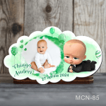Marturii botez magnetice forma norisor - Baby Boss - MCN-85