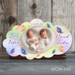 Marturii magnetice norisor gemeni - baieti - Fluturi - MCN-100