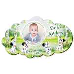 Marturii botez magnetice forma norisor - Dalmatieni - MCN-79 - imagine 2