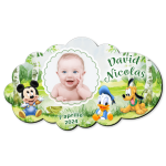 Marturii botez magnetice forma norisor - Mickey, Donald si Pluto - MCN-77 - imagine 2