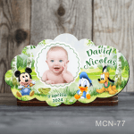 Marturii botez magnetice forma norisor - Mickey, Donald si Pluto - MCN-77