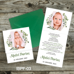 Invitatii botez baiat