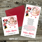 Invitatii botez Minnie Mouse