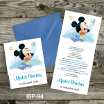 Invitatii botez Mickey Mouse