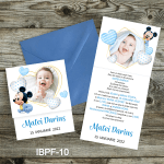 Invitatii botez Mickey Mouse