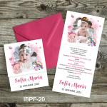 Invitatii botez fete