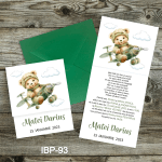 Invitatii botez ursulet