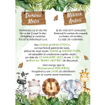 invitatii botez online Safari