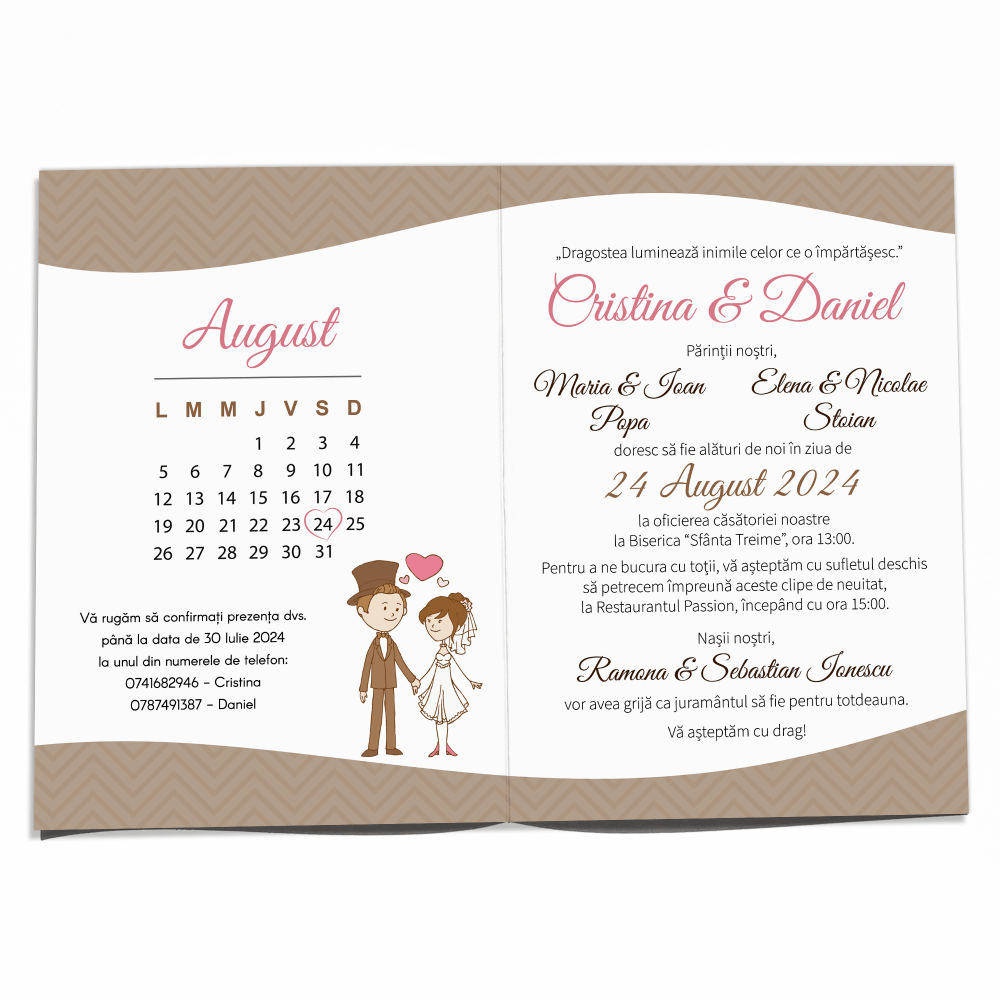 invitatii nunta haioase