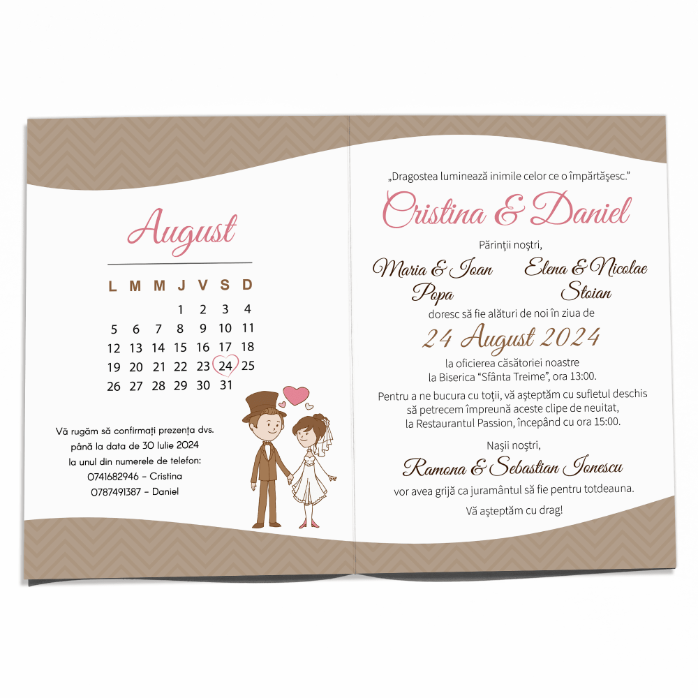 invitatii nunta haioase