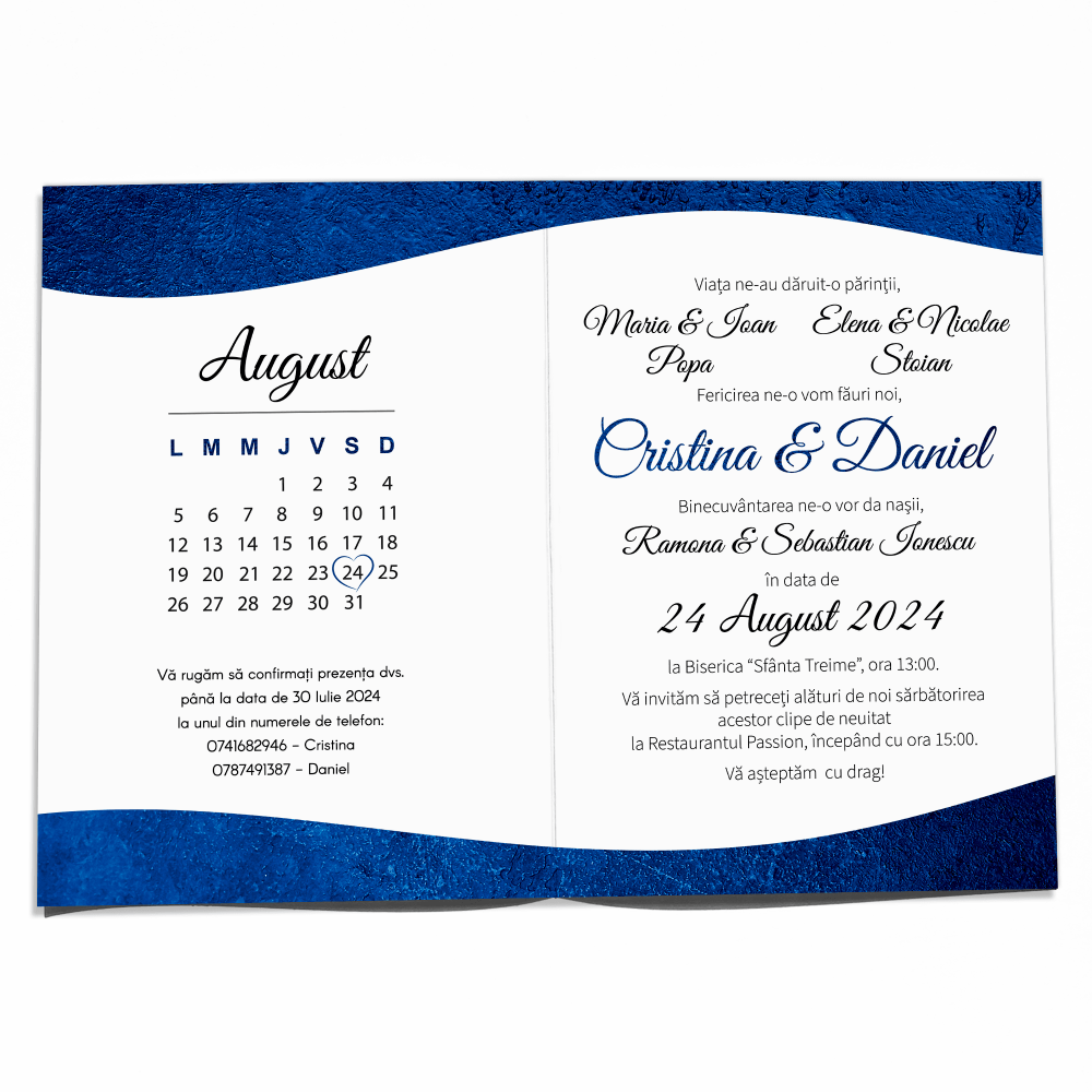 invitatii nunta elegante