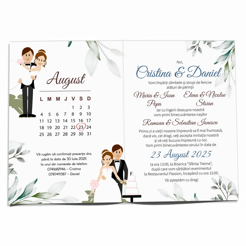 invitatii nunta haioase