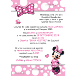 invitatii digitale Minnie Mouse