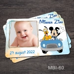 Marturii botez ieftine cu Mickey si Pluto