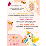 invitatii digitale botez