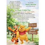 invitatii electronice botez Winnie the Pooh