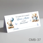 plic bani botez baieti ursuleti