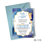 invitatii botez elegante micul print