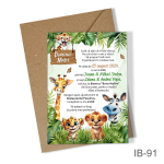 invitatii botez safari