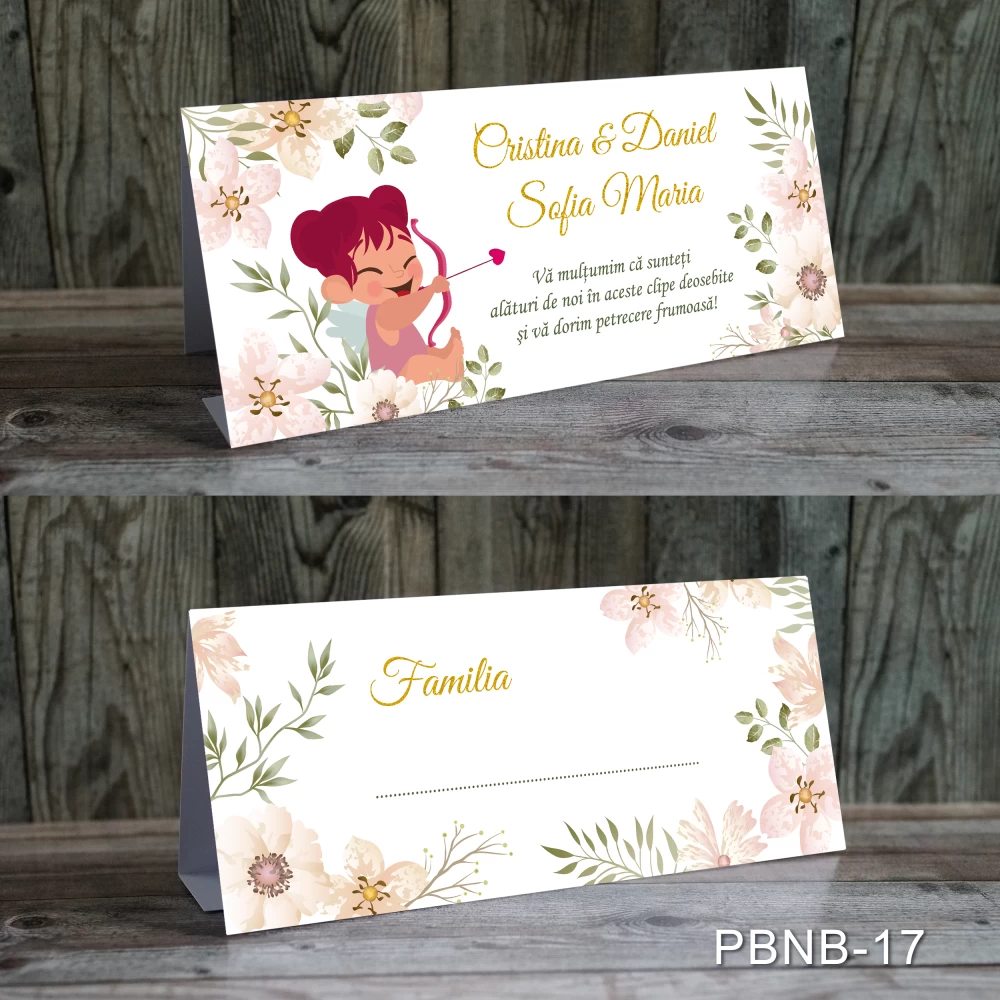 plicuri bani nunta si botez 2 in 1 fetite
