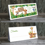 plicri de bani botez tematica safari