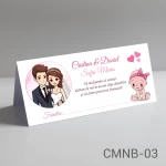 Plicuri bani nunta si botez 2 in 1