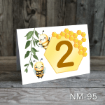 numere de masa botez albinute