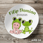 eticheta adeziva Broscuta