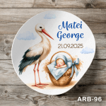 eticheta autoadeziva Barza