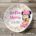 etichete adezive personalizate Minnie Mouse