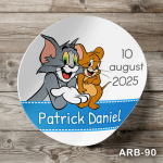 etichete adezive personalizate Tom si Jerry