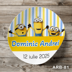 etichete autoadezive Minioni