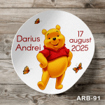 etichete autoadezive rotunde Winnie the Pooh