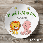 etichete autocolante Leu