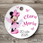 etichete botez marturii Minnie Mouse