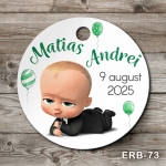 etichete carton personalizate Baby Boss