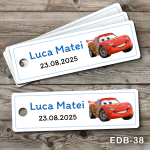 etichete carton personalizate Cars