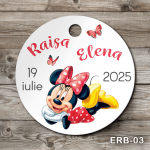 etichete carton personalizate Minnie Mouse