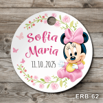 etichete carton personalizate Minnie Mouse